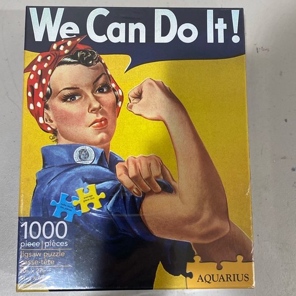 500-piece Norman Rockwell Rosie The Riveter Jigsaw Puzzle | Rest In Pieces